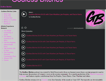 Tablet Screenshot of godlessbitches.com